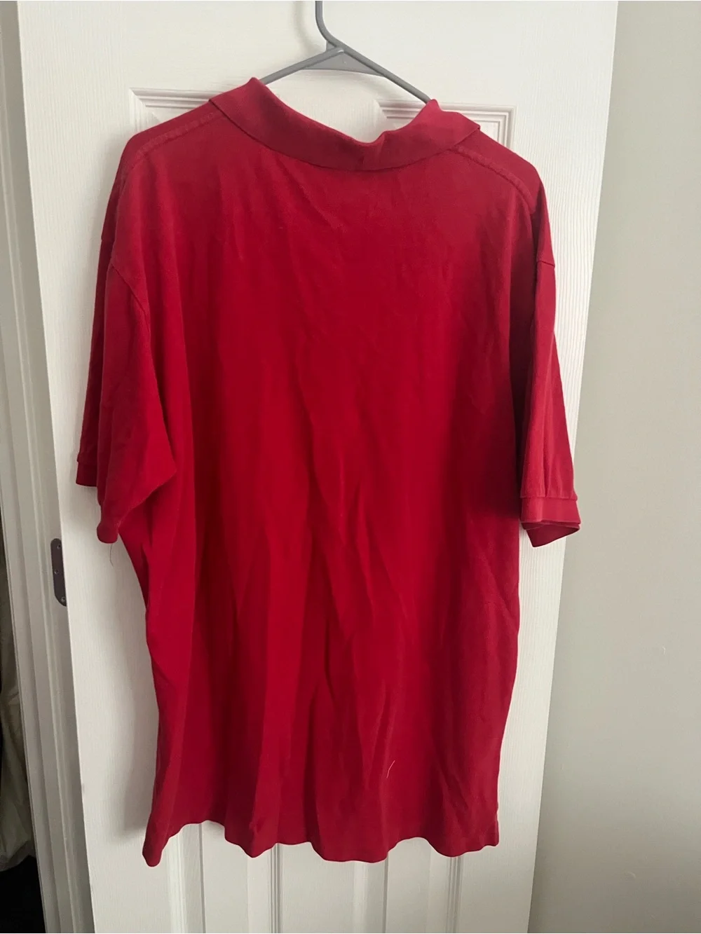 Ralph Lauren Men's Red Polo with Embroidered Logo